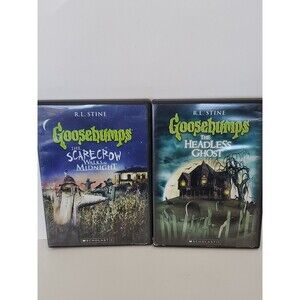 Dvd (Lot Of 2) Goosebumps - R.L. Stine/Scholastic/2008/2009/Retro 90's Horror